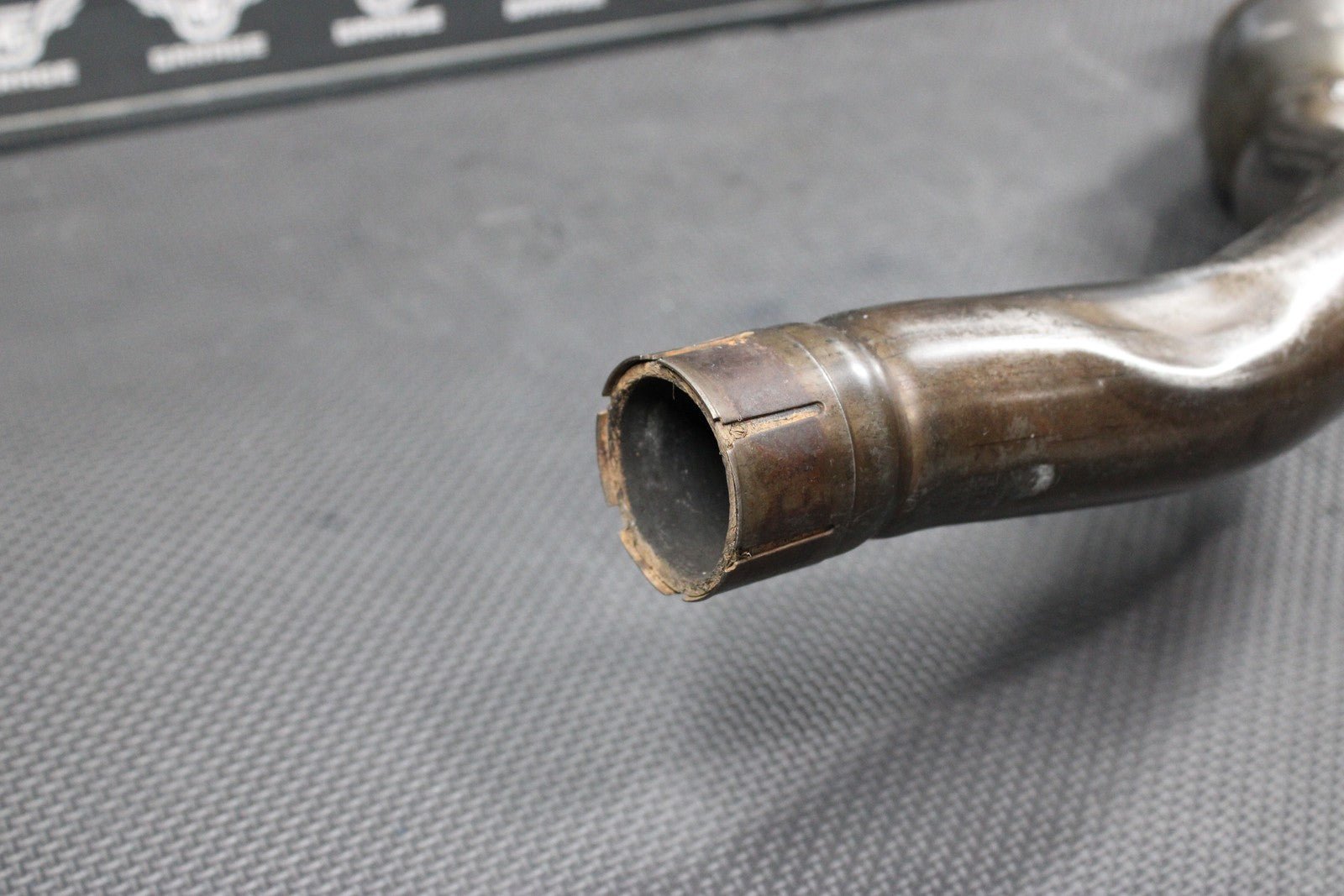 2006 YAMAHA YZ450F OEM MUFFLER EXHAUST SILENCER SLIP ON PIPE PRO MOTO BILLET CAP - hggarage