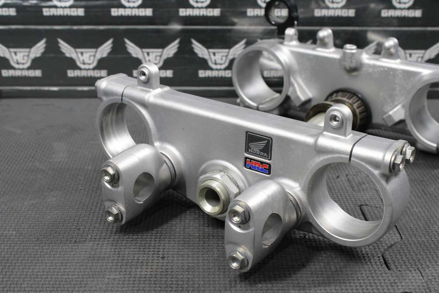 2018 HONDA CRF250R CRF450R OEM FRONT FORKS LOWER UPPER TRIPLE TREE STEM - hggarage