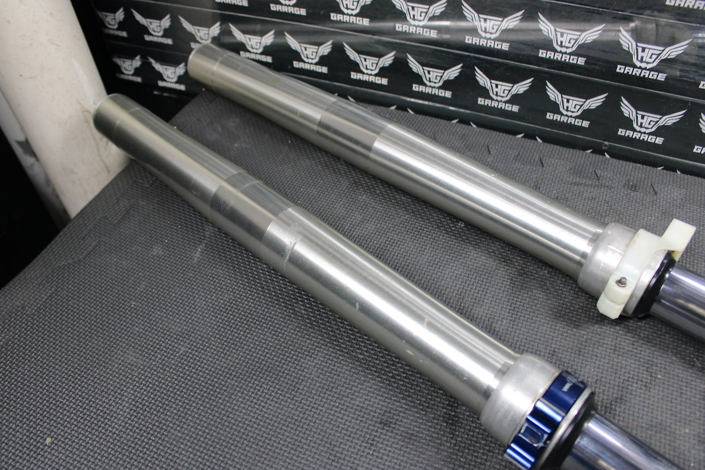 1999 YAMAHA YZ250 OEM RIGHT LEFT FRONT SUSPENSION FORKS SHOCKS 5CU - 23102 - 00 - 00 - hggarage