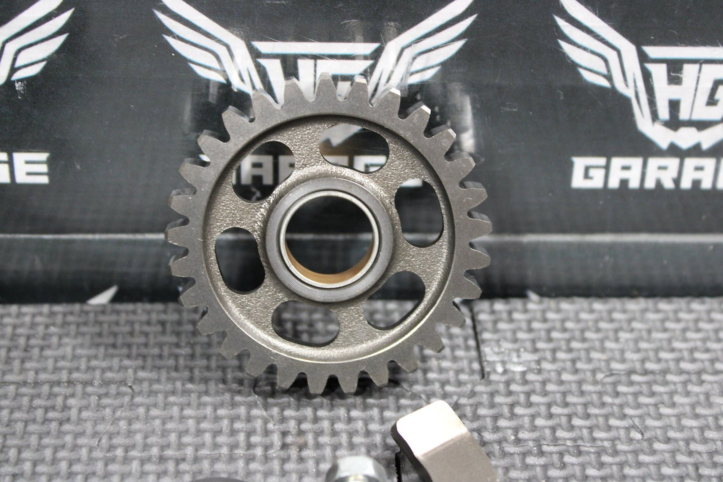 2000 HONDA CR125R OEM KICKSTART KICK START SHAFT W IDLER GEAR 28210 - KS6 - 700 - hggarage