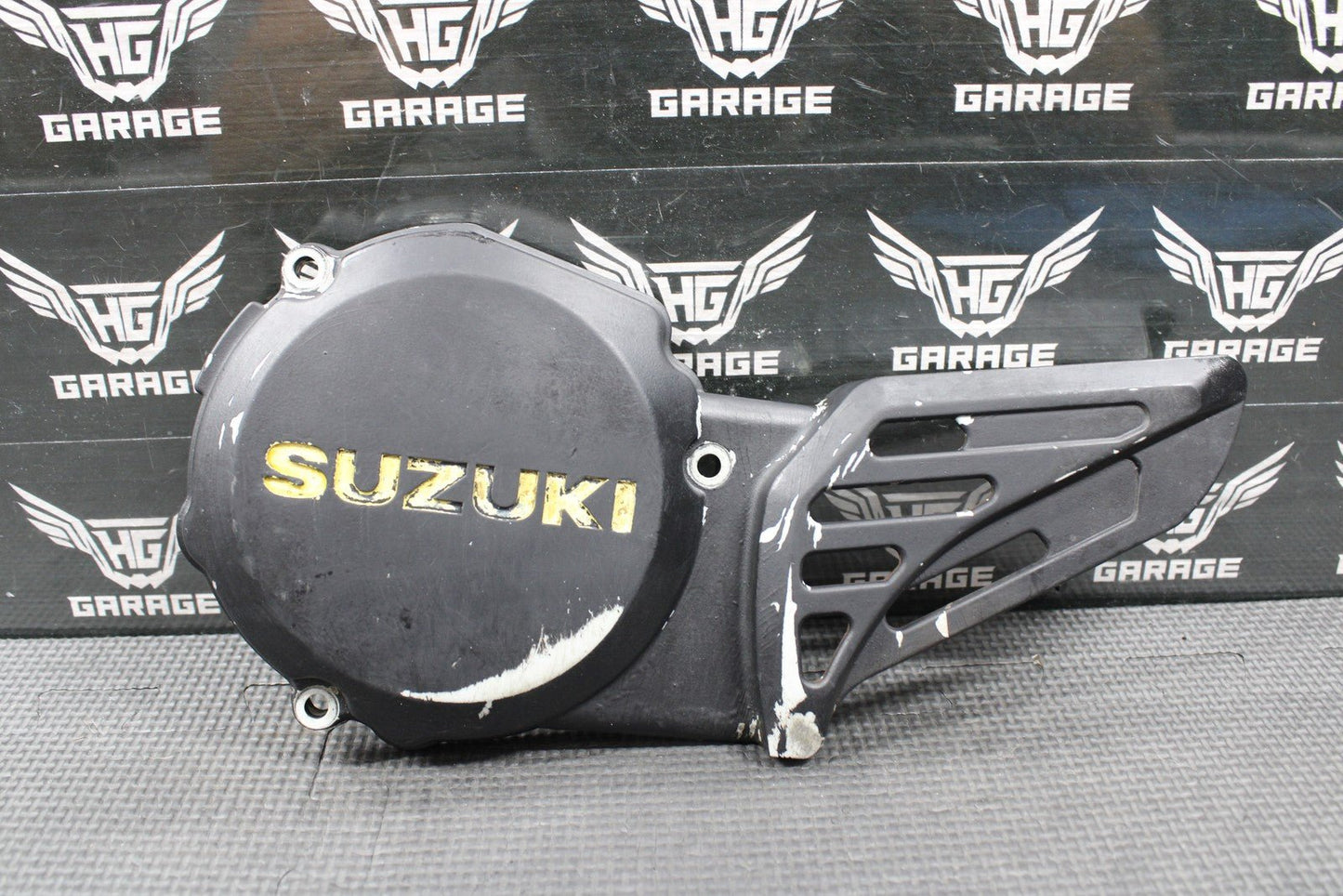 2005 SUZUKI 02 - 21 RM85 RM85L OEM LEFT CASE STATOR MAGNETO SPROCKET COVER - hggarage