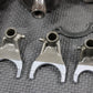 1999 98 - 01 HONDA CR125R OEM TRANSMISSION TRANNY TRANS GEARBOX SHIFT FORKS DRUM - hggarage