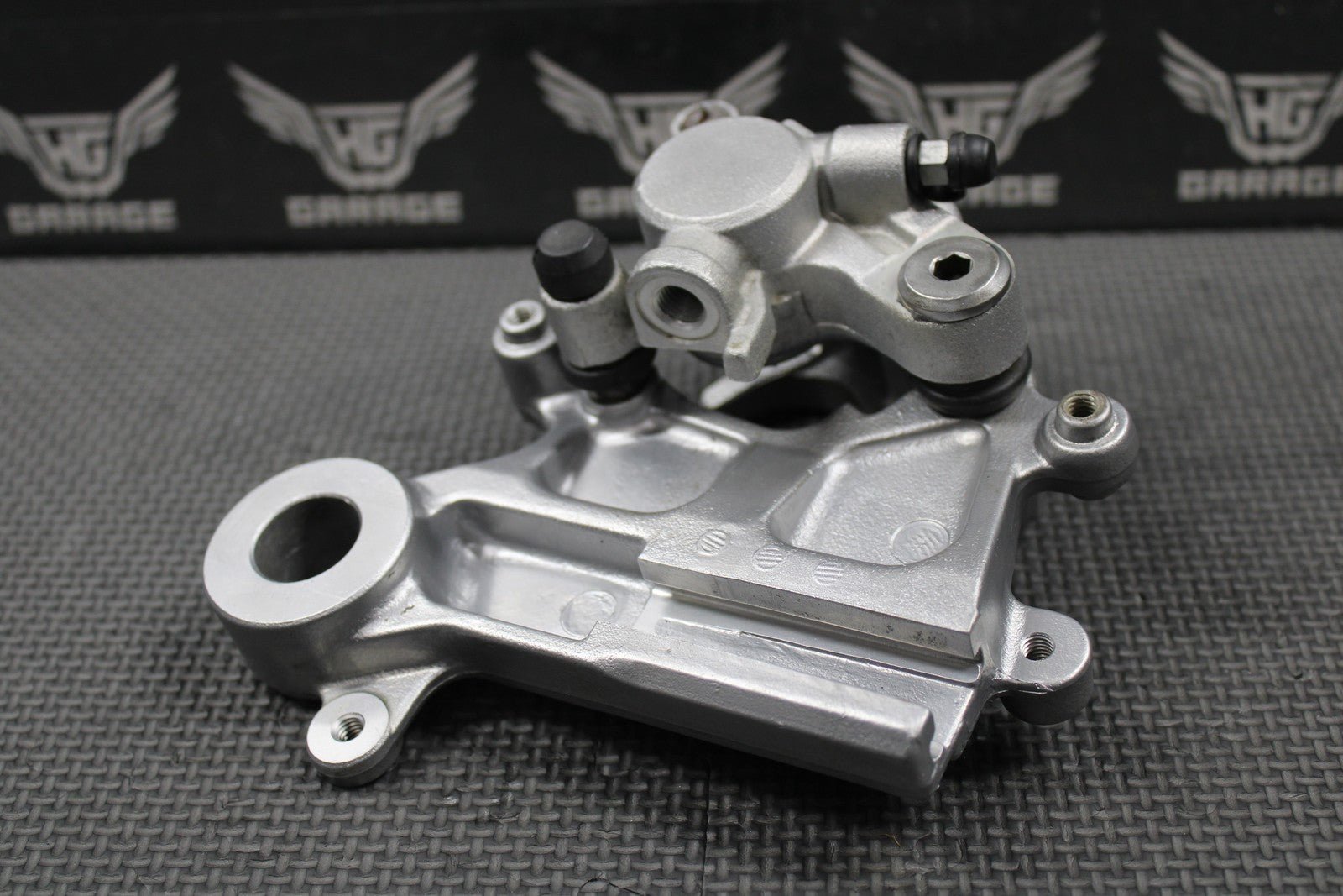 2003 KAWASAKI KLX400SR OEM NISSIN REAR BACK BRAKE CALIPER & BRACKET 43041 - S013 - hggarage