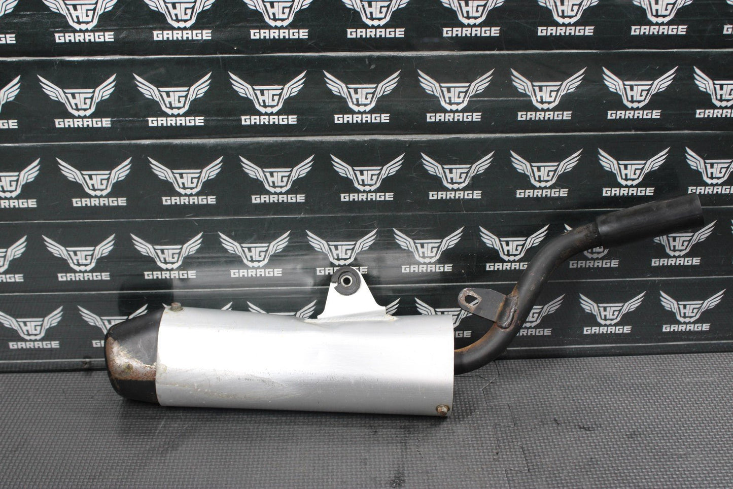 2001 KAWASAKI 01 - 05 KX100 KX85 OEM MUFFLER EXHAUST SILENCER SLIP ON PIPE 18100 - 1 - hggarage