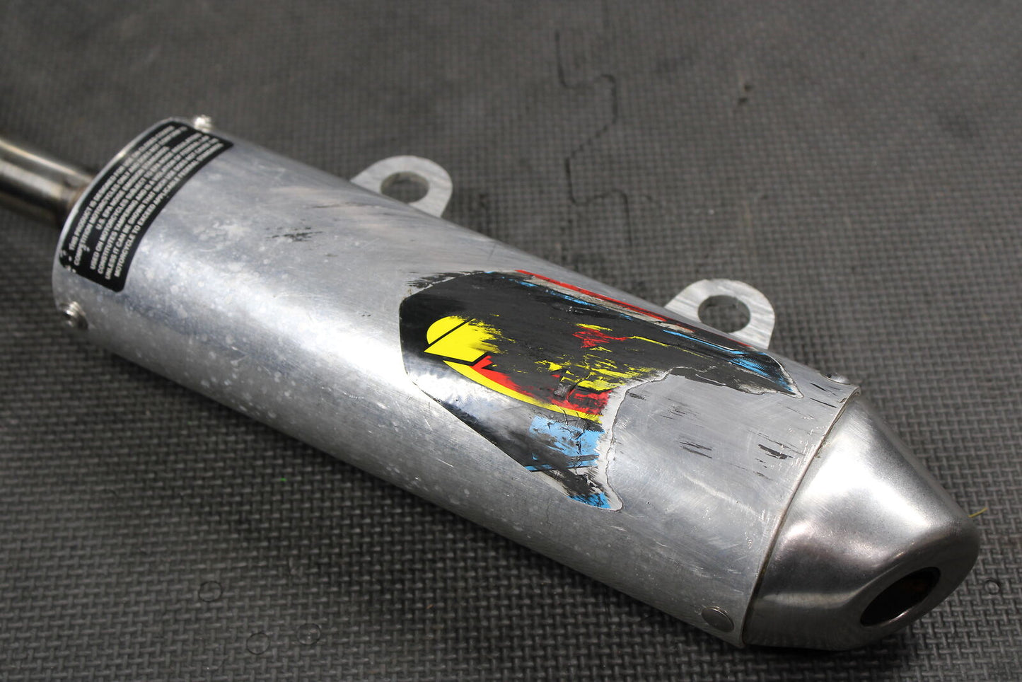 2003 KAWASAKI KX125 FMF POWER CORE 2 MUFFLER EXHAUST SILENCER SLIP ON PIPE