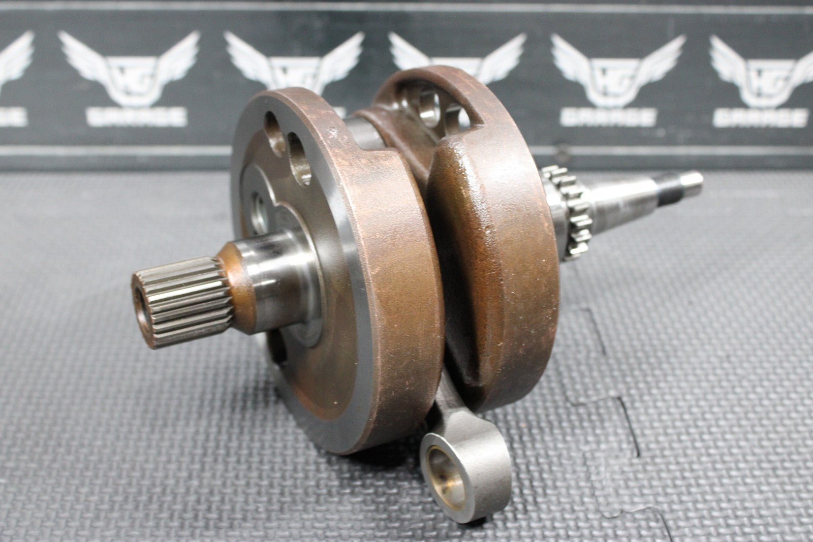 2007 HONDA CRF450R HOTRODS ENGINE MOTOR CRANKSHAFT CRANK SHAFT BOTTOMEND GOOD! - hggarage