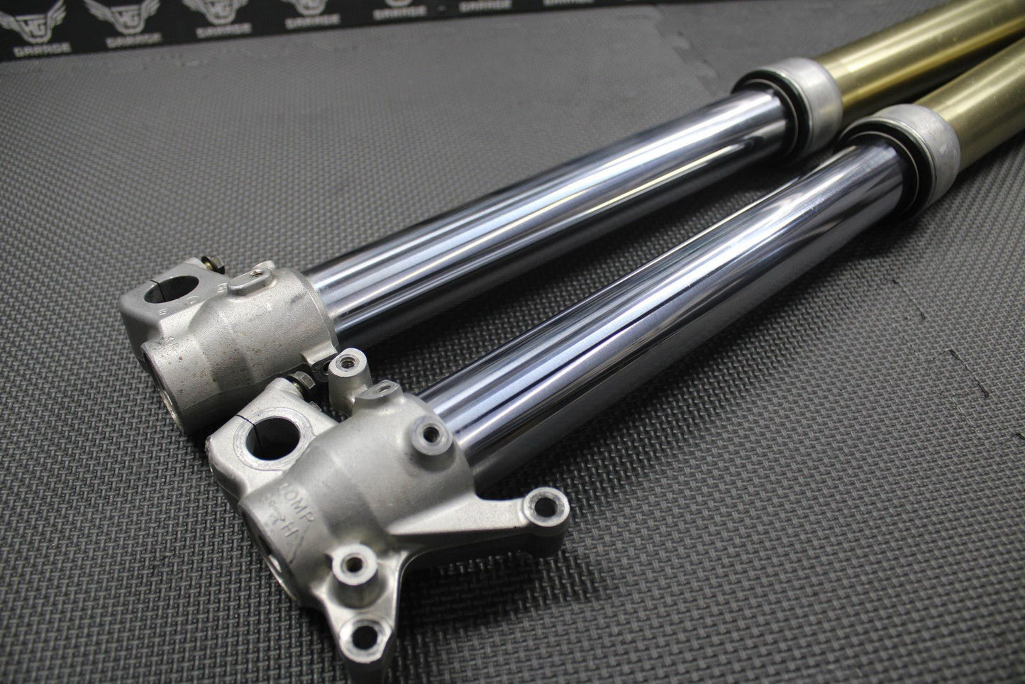 2005 04 - 07 HONDA CR125R OEM KYB RIGHT LEFT FRONT SUSPENSION FORKS SHOCKS GOOD! - hggarage