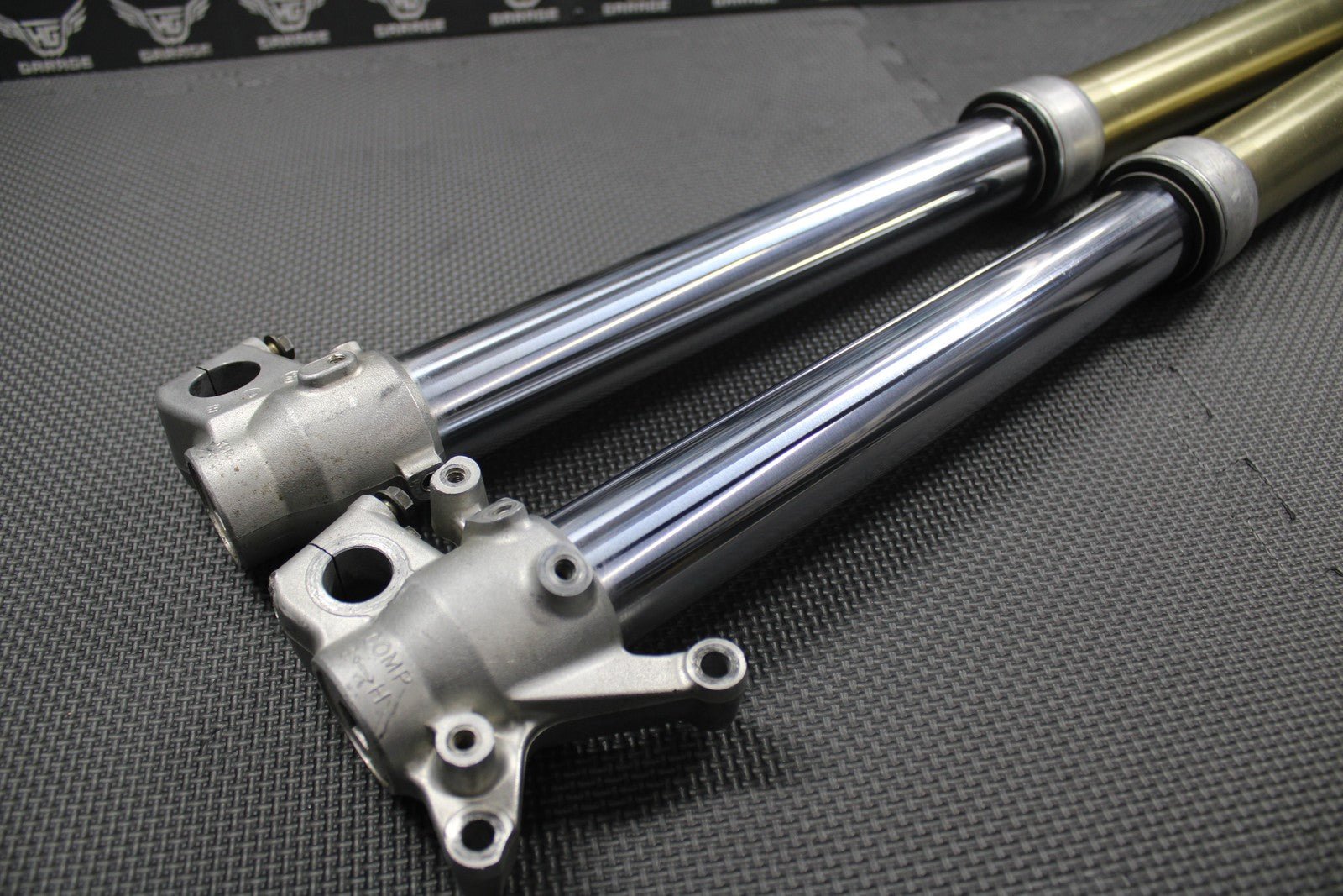 2005 04 - 07 HONDA CR125R OEM KYB RIGHT LEFT FRONT SUSPENSION FORKS SHOCKS GOOD! - hggarage