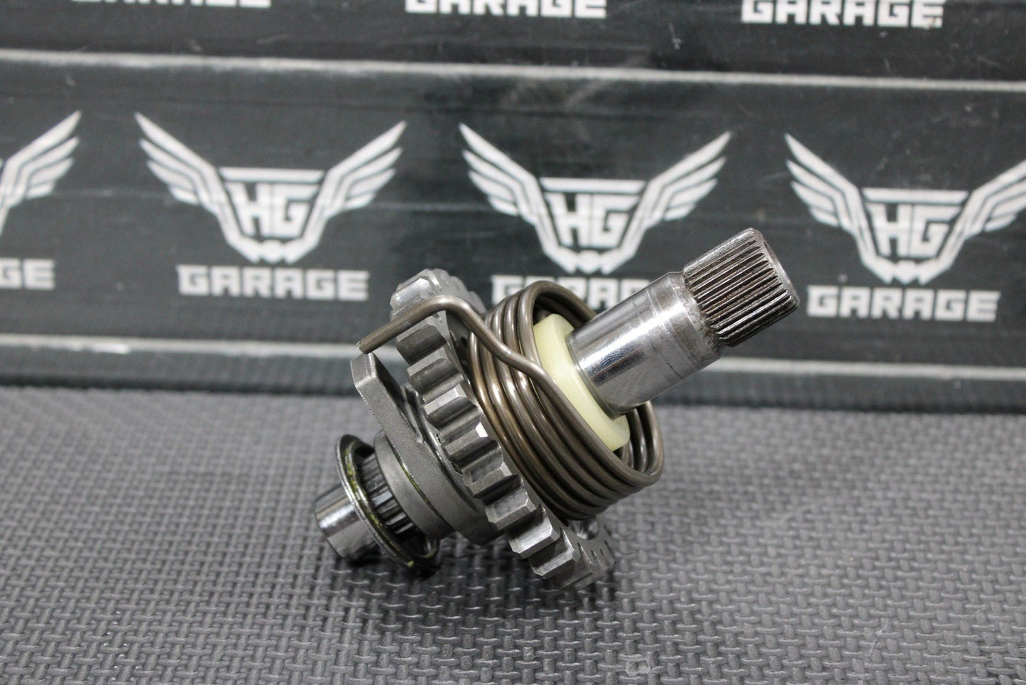 2001 YAMAHA YZ250 00 - 01 OEM KICKSTART KICK START SHAFT W IDLER GEAR GOOD! - hggarage