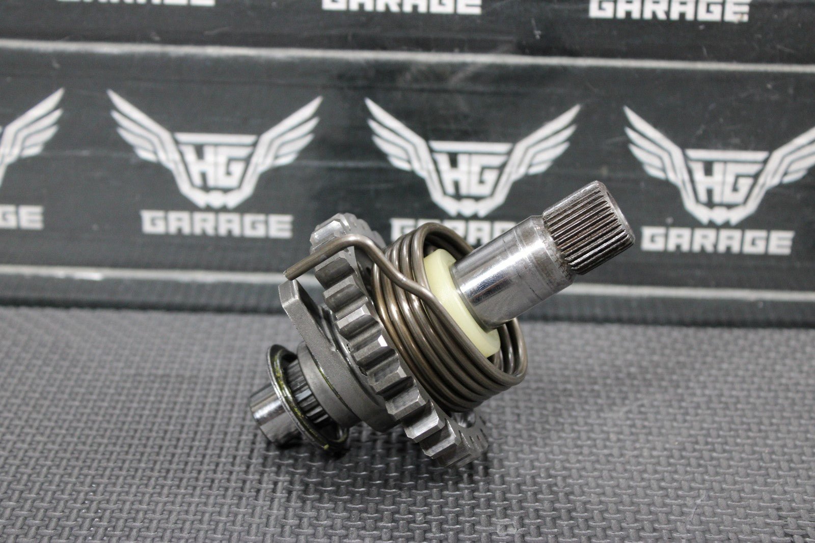 2001 YAMAHA YZ250 00 - 01 OEM KICKSTART KICK START SHAFT W IDLER GEAR GOOD! - hggarage