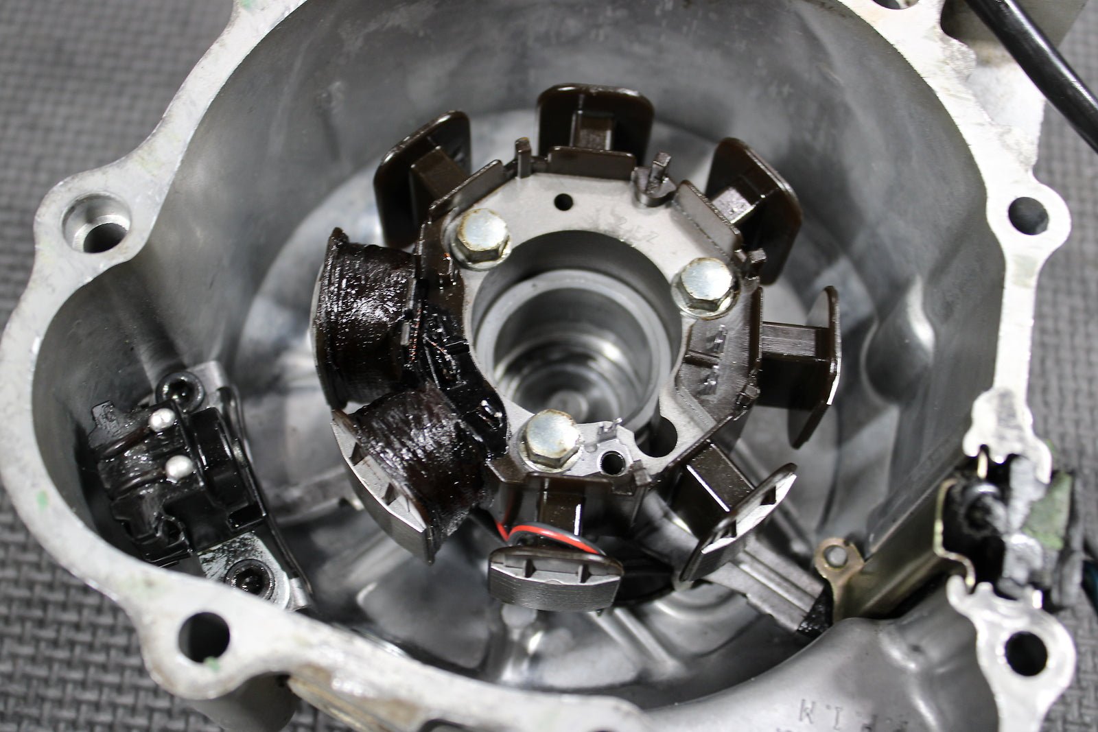 2004 HONDA CRF150F STATOR MAGNETO GENERATOR ALTERNATOR 11341 - KPT - 900 - hggarage