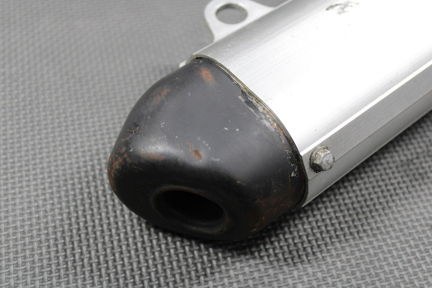 2003 03 - 05 KAWASAKI KX125 OEM MUFFLER EXHAUST SILENCER SLIP ON PIPE 18100 - 0003 - hggarage