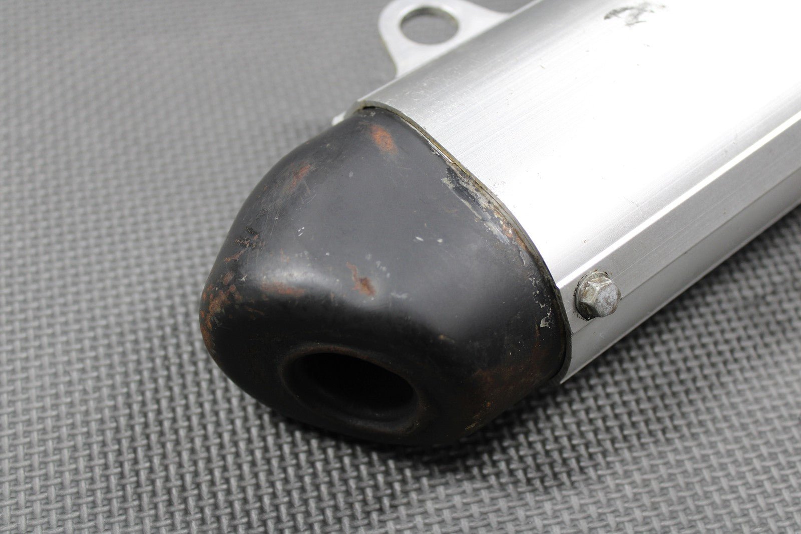 2003 03 - 05 KAWASAKI KX125 OEM MUFFLER EXHAUST SILENCER SLIP ON PIPE 18100 - 0003 - hggarage