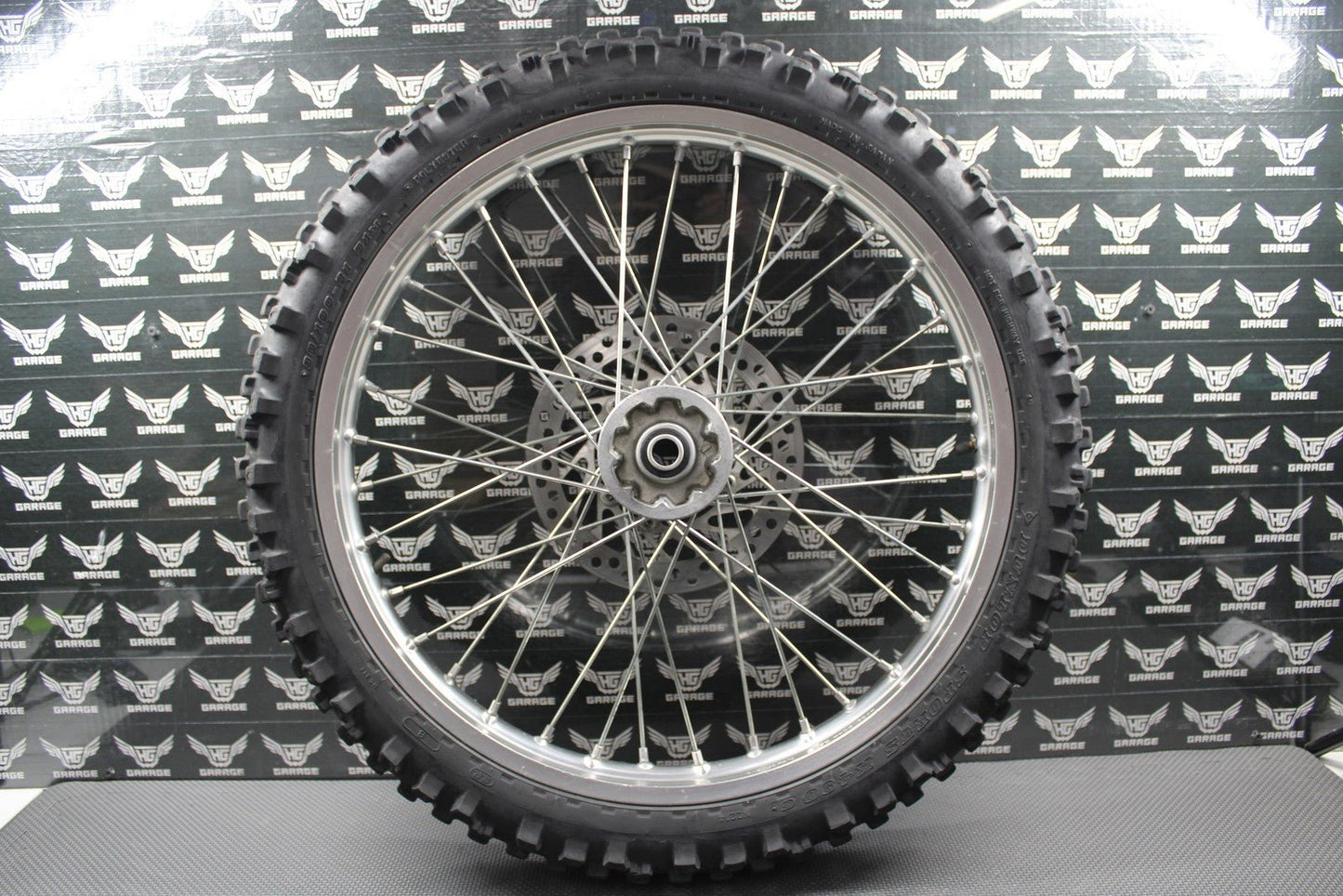 2003 HONDA 01 - 07 CR250R OEM DID FRONT WHEEL RIM HUB ORIGINAL TIRE 21" NICE! - hggarage