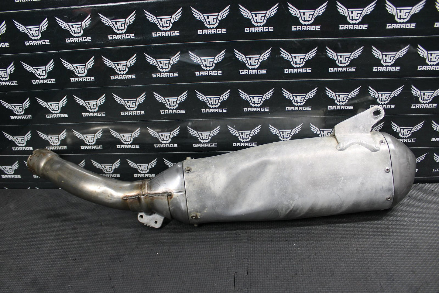 2015 YAMAHA YZ250FX OEM MUFFLER EXHAUST SILENCER SLIP ON PIPE 1SM - 14750 - 10 - 00 - hggarage