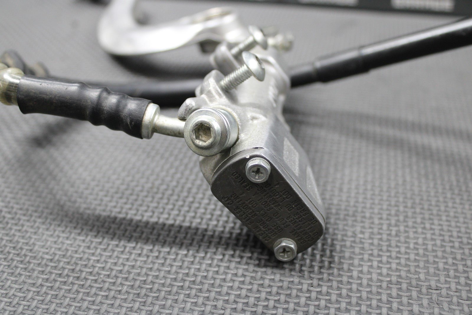 2019 SUZUKI 19 - 25 RMZ250 OEM REAR BACK BRAKE CALIPER MASTER CYLINDER LEVER GOOD! - hggarage