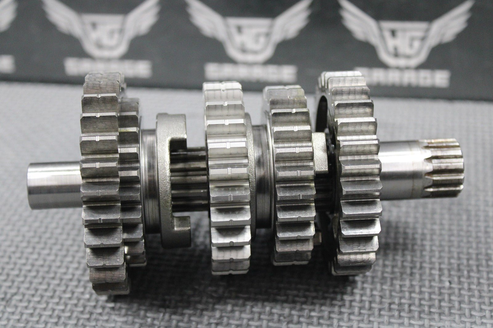 2020 SUZUKI 19 - 25 RMZ250 OEM TRANSMISSION TRANNY GEARBOX GEARS SHIFT FORKS MINT! - hggarage