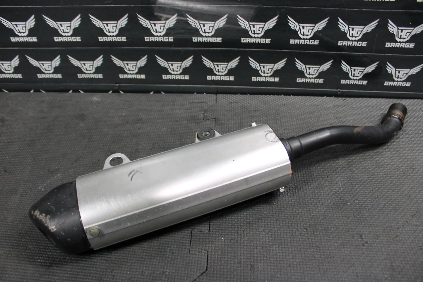 2004 03 - 05 Kawasaki KX125 OEM Muffler Exhaust Silencer Slip On Pipe 18100 - 0003 - hggarage