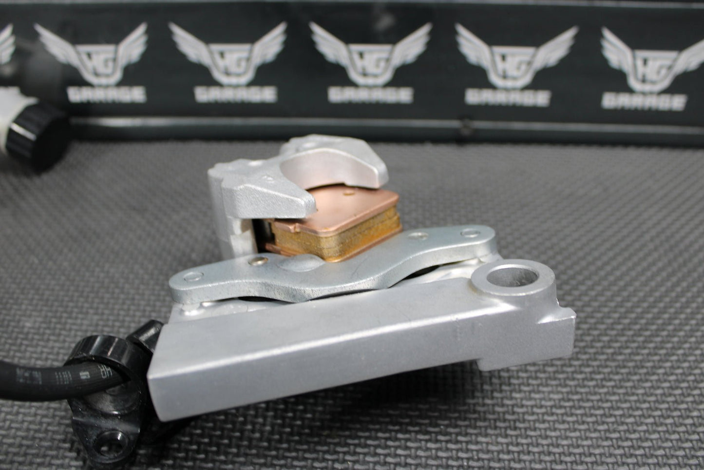 2014 14 - 21 KAWASAKI KX100 OEM REAR BACK BRAKE CALIPER MASTER CYLINDER LEVER LINE - hggarage