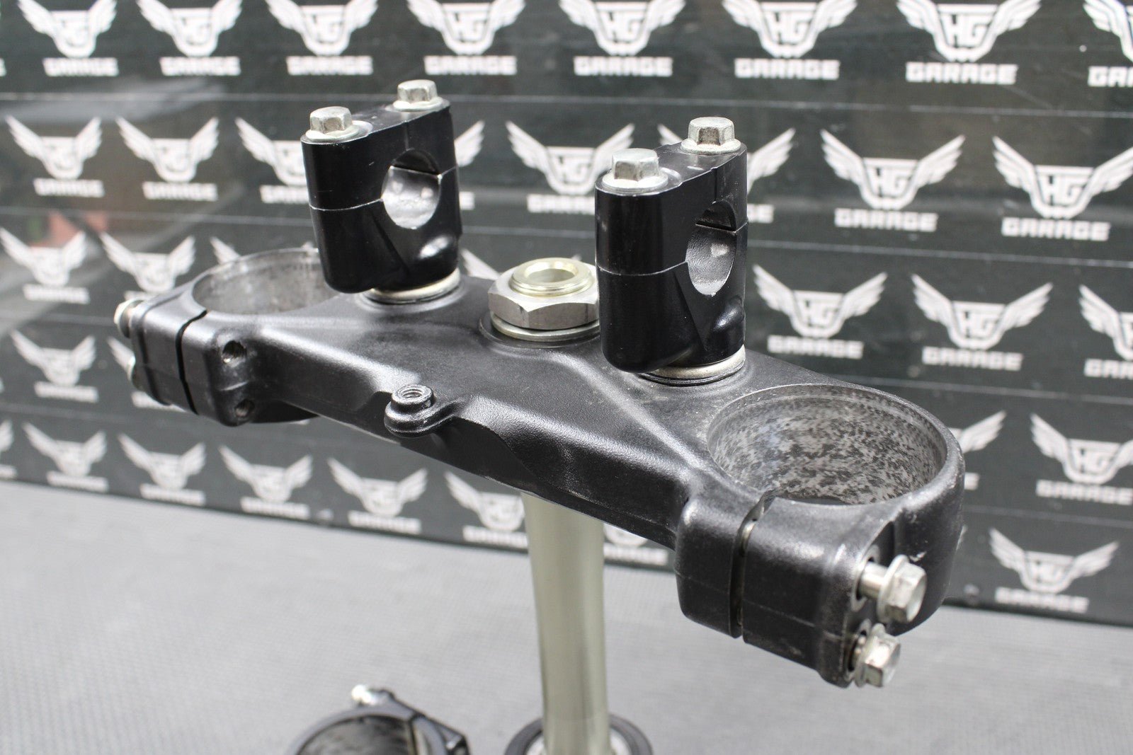 2014 KAWASAKI 13 - 14 KX250F OEM FRONT FORKS LOWER UPPER TRIPLE TREE BAR CLAMP - hggarage