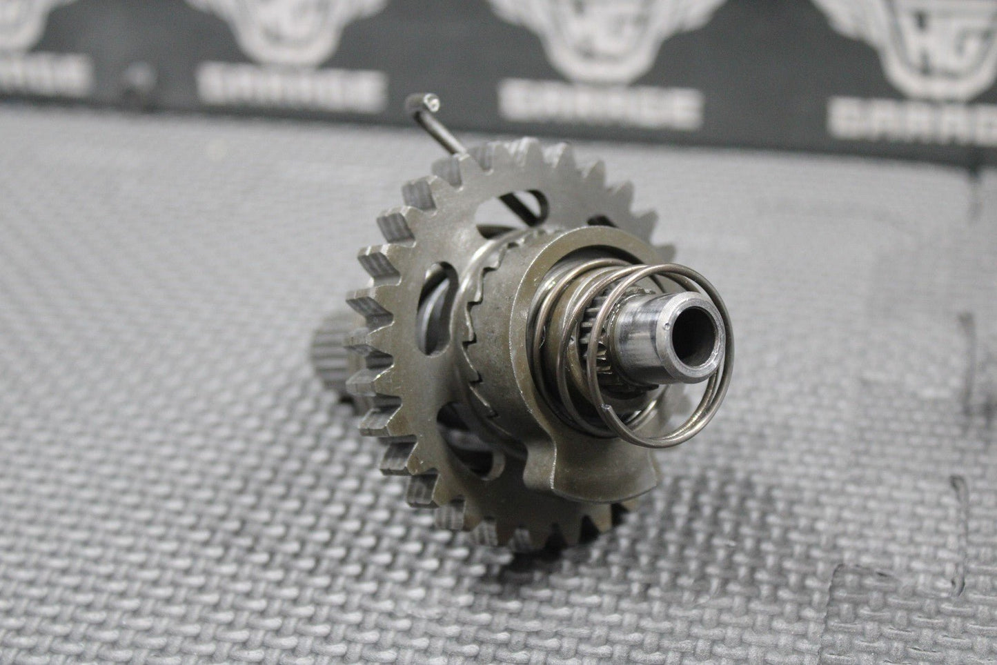 2000 HONDA CR125R OEM KICKSTART KICK START SHAFT W IDLER GEAR BOLT 28210 - KS6 - 700 - hggarage