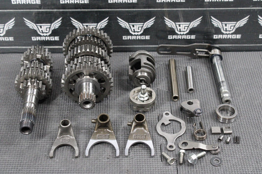 2023 HONDA CRF250R OEM ENGINE TRANSMISSION TRANNY GEARS GEARBOX SHIFT FORK GOOD! - hggarage