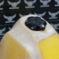 1985 YAMAHA PW80 83 - 85 OEM GAS TANK FUEL CELL RESERVOIR YELLOW 21W - 24110 - 00 - 00 - hggarage