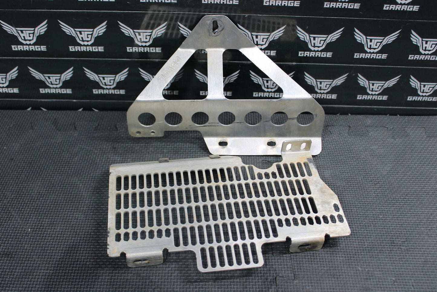 2007 HONDA CR125R DEVOL RADIATOR GUARD SHIELD LOUVER VENT RIGHT SIDE 19010-KSR-7