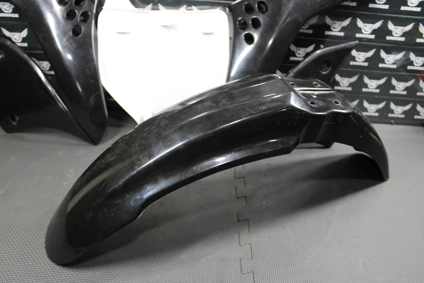 2006 Kawasaki KX450F Aftermarket UFO Plastics Body Kit Fenders Fairings Cowls - hggarage