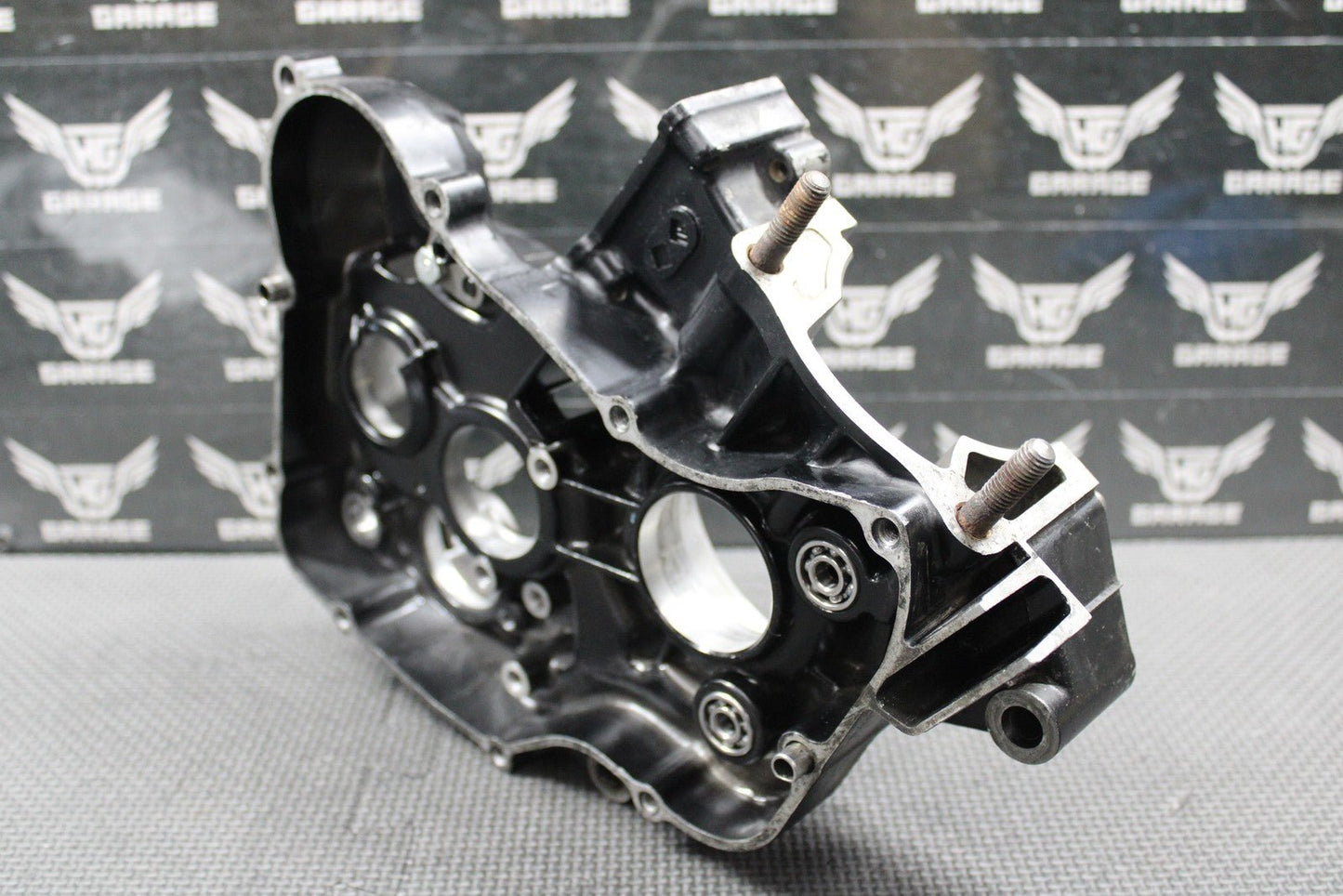 1988 HONDA CR125R OEM RIGHT ENGINE MOTOR CRANKCASE CRANK CASE 111A0 - KS6 - 830 GOOD - hggarage