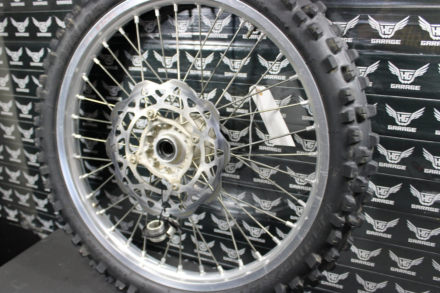 2008 SUZUKI RMZ250 RMZ250L OEM EXCEL FRONT WHEEL RIM HUB ASSEMBLY 54100 - 10H0 - hggarage