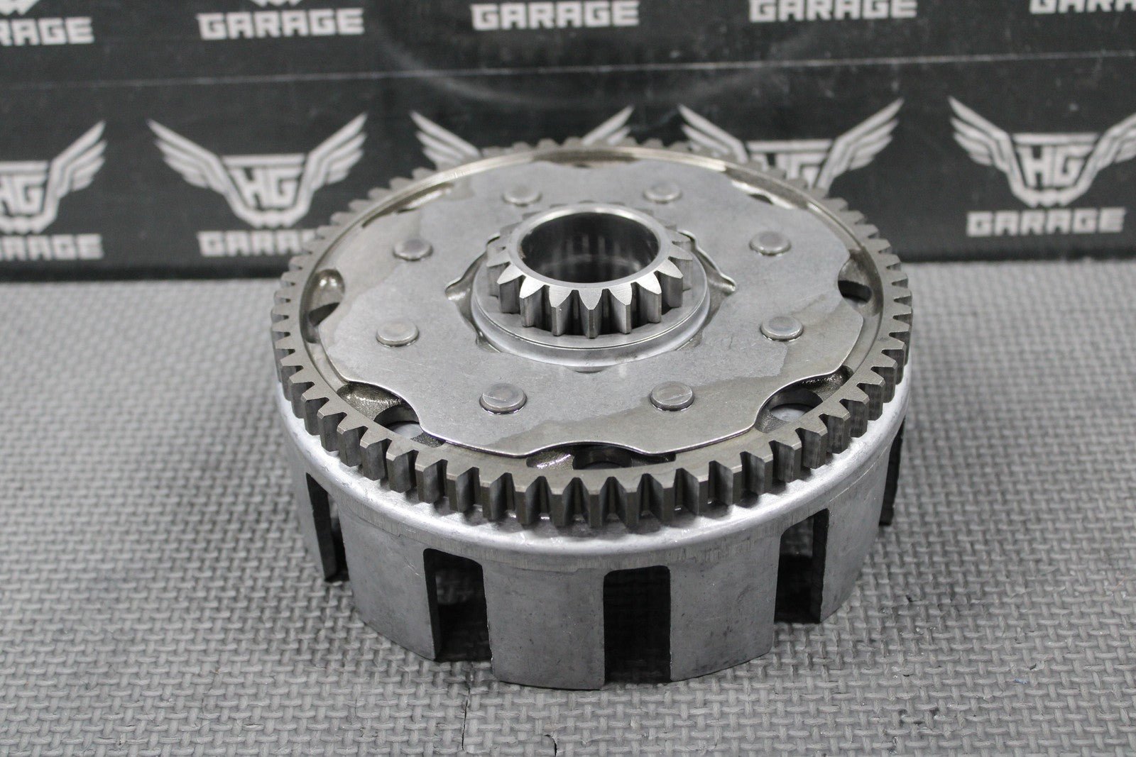 1988 87 - 89 HONDA CR250R OEM CLUTCH BASKET RING GEAR 22100 - KZ3 - 000 - hggarage