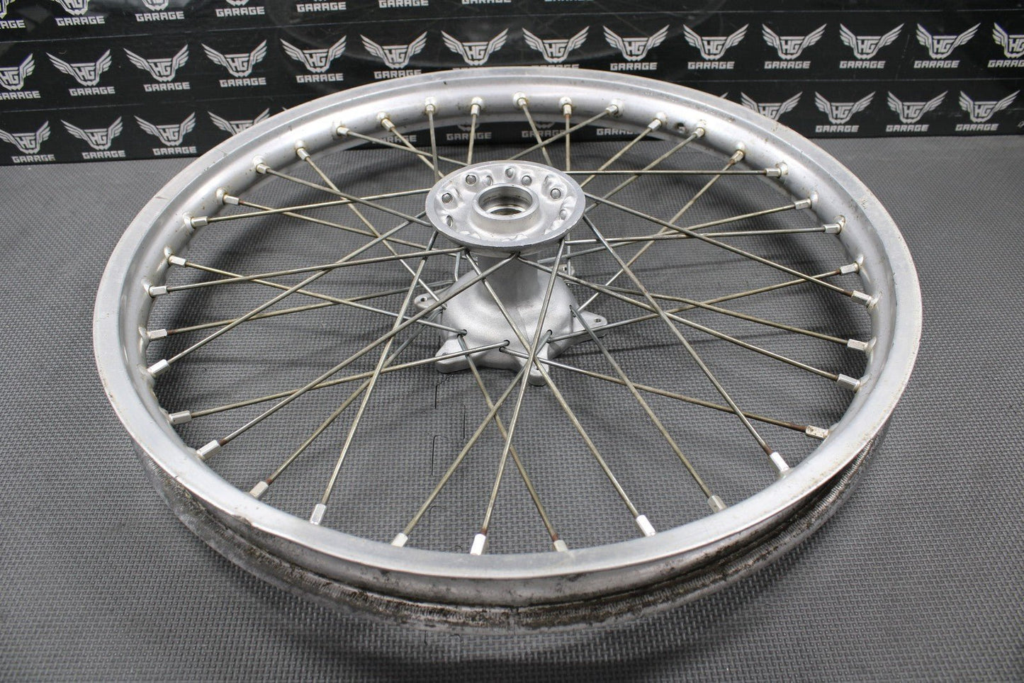 1999 SUZUKI 97 - 00 RM125 RM250 OEM 21" FRONT WHEEL RIM HUB 54111 - 36E10 55311 - 36E0 - hggarage