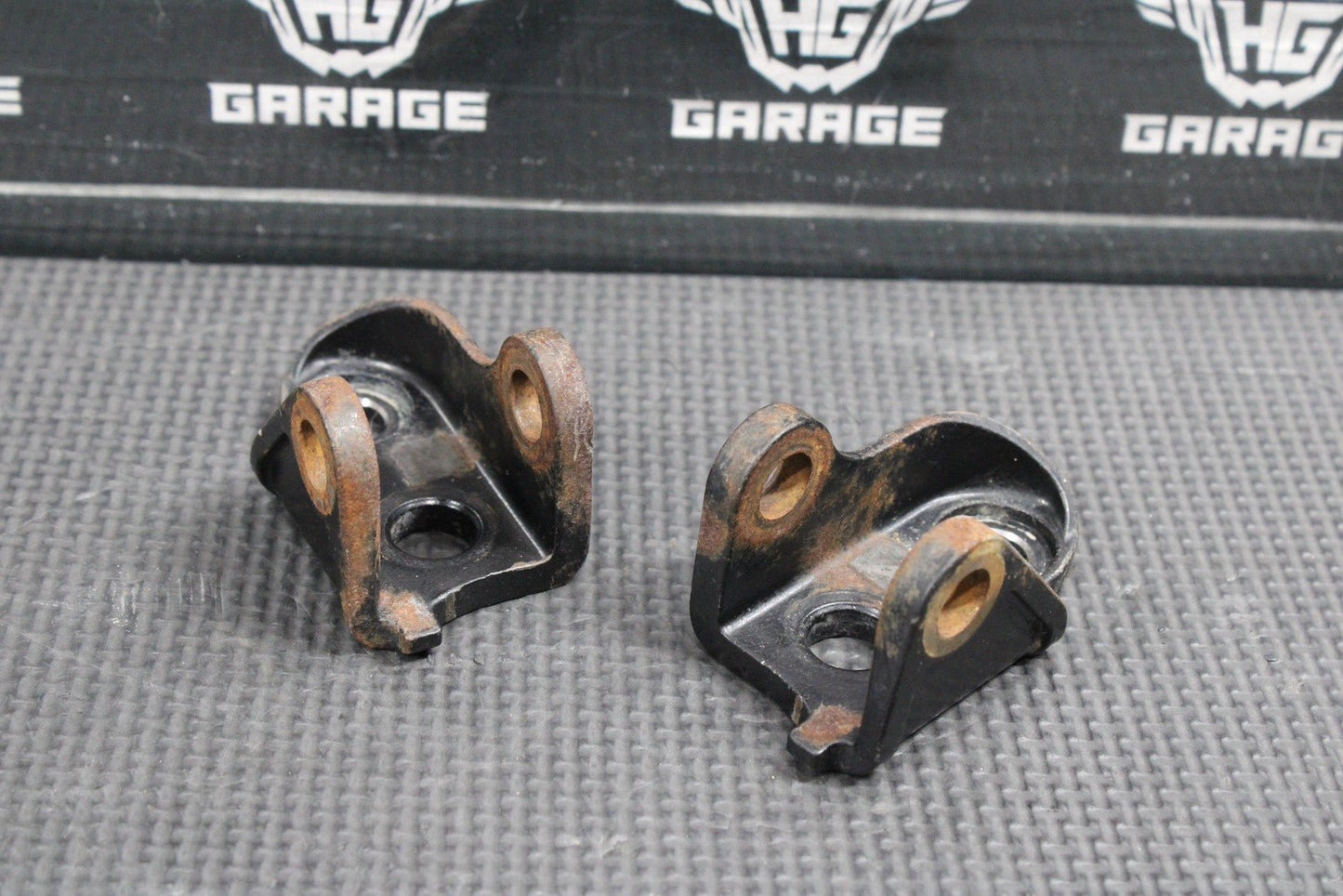 2018 HONDA CRF250R OEM FOOT PEGS PEDALS FRAME STAND FOOTPEG PEDAL - hggarage