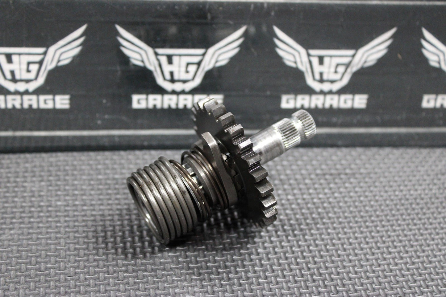 2001 SUZUKI RM80 OEM KICKSTART KICK START SHAFT W IDLER GEAR 26211 - 02B04 - hggarage