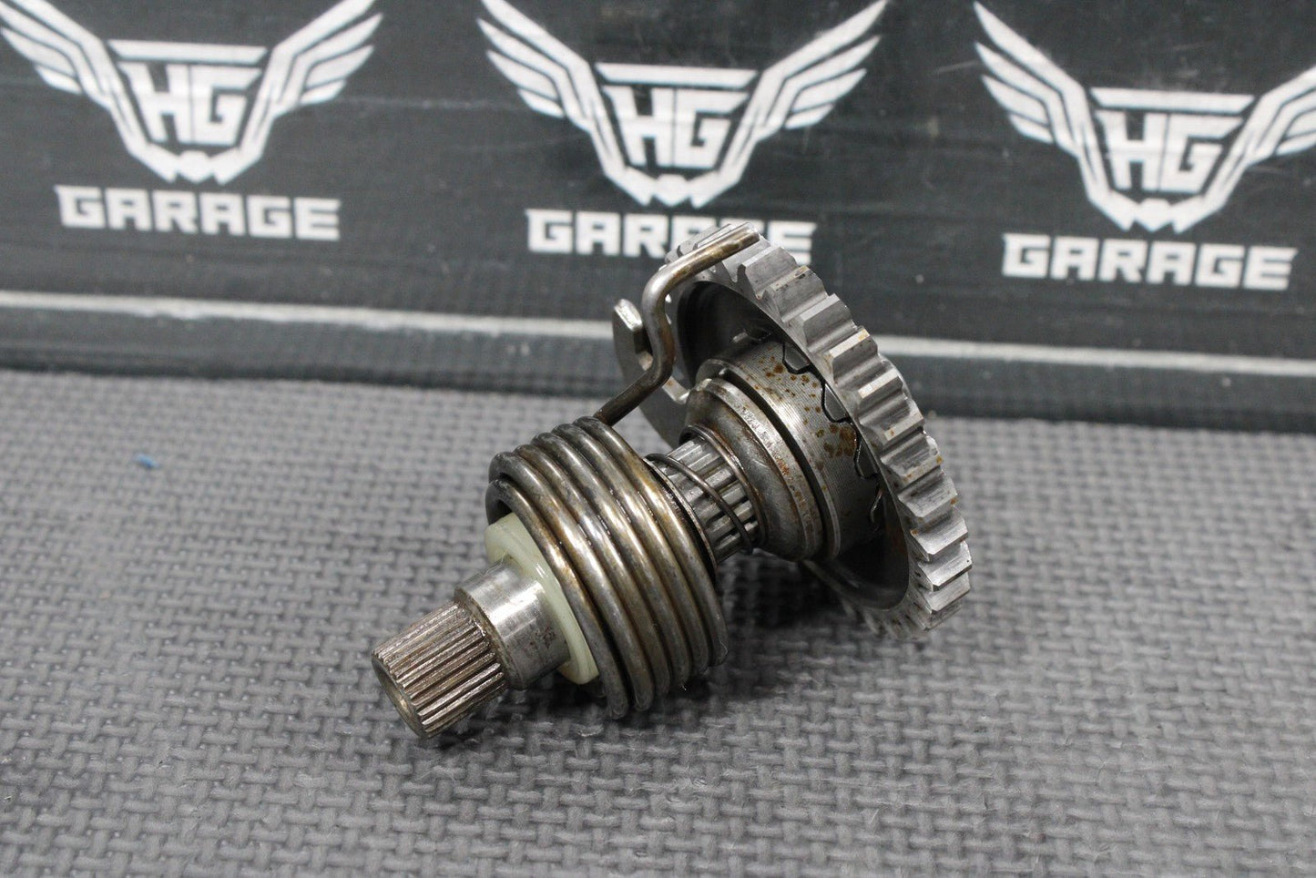 2014 KAWASAKI KX100 KX85 OEM KICKSTART KICK START SHAFT W IDLER GEAR - hggarage