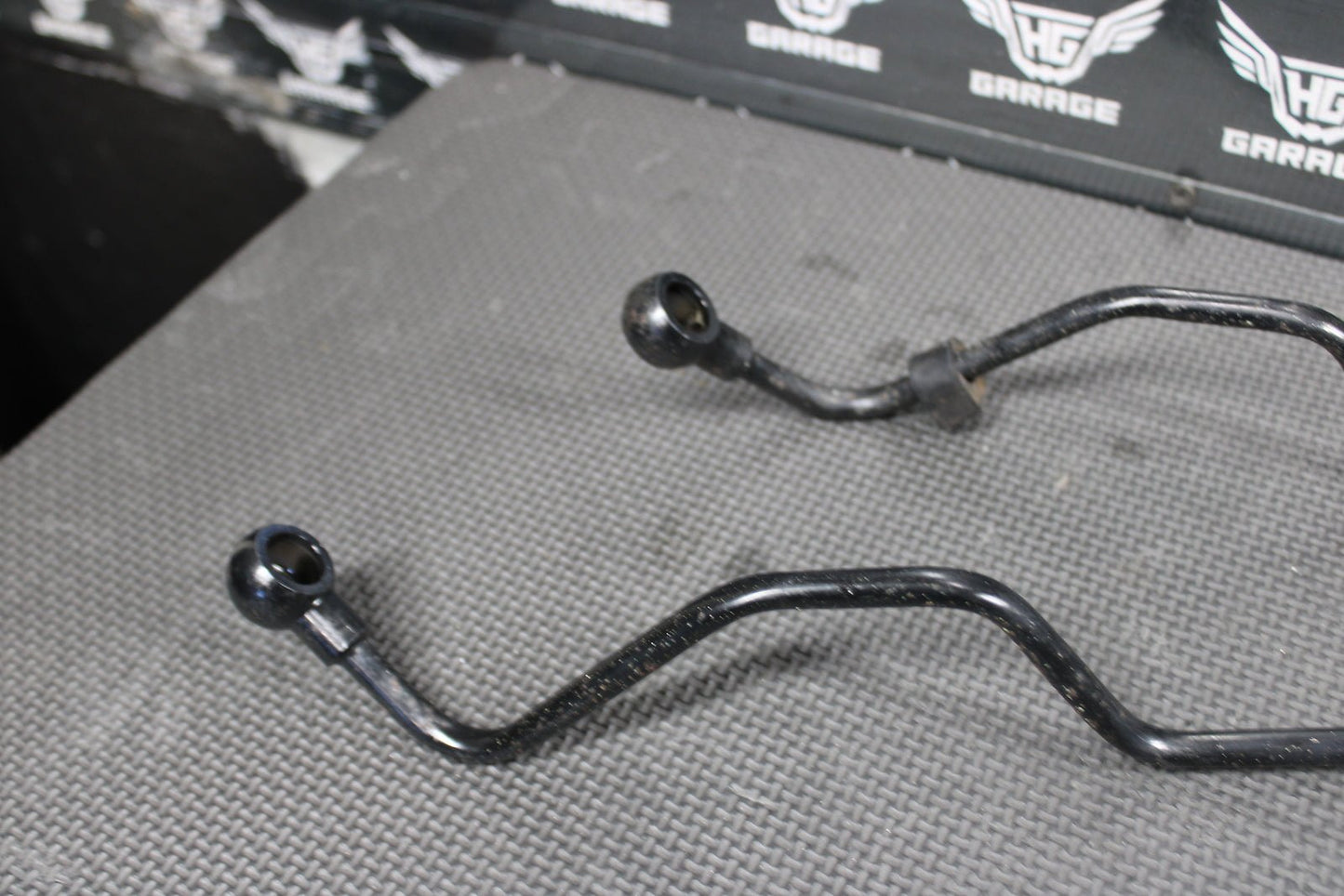 1986 HONDA XR250R OEM ENGINE MOTOR OIL PUMP LINES FEED LINE RETURN LINE - hggarage