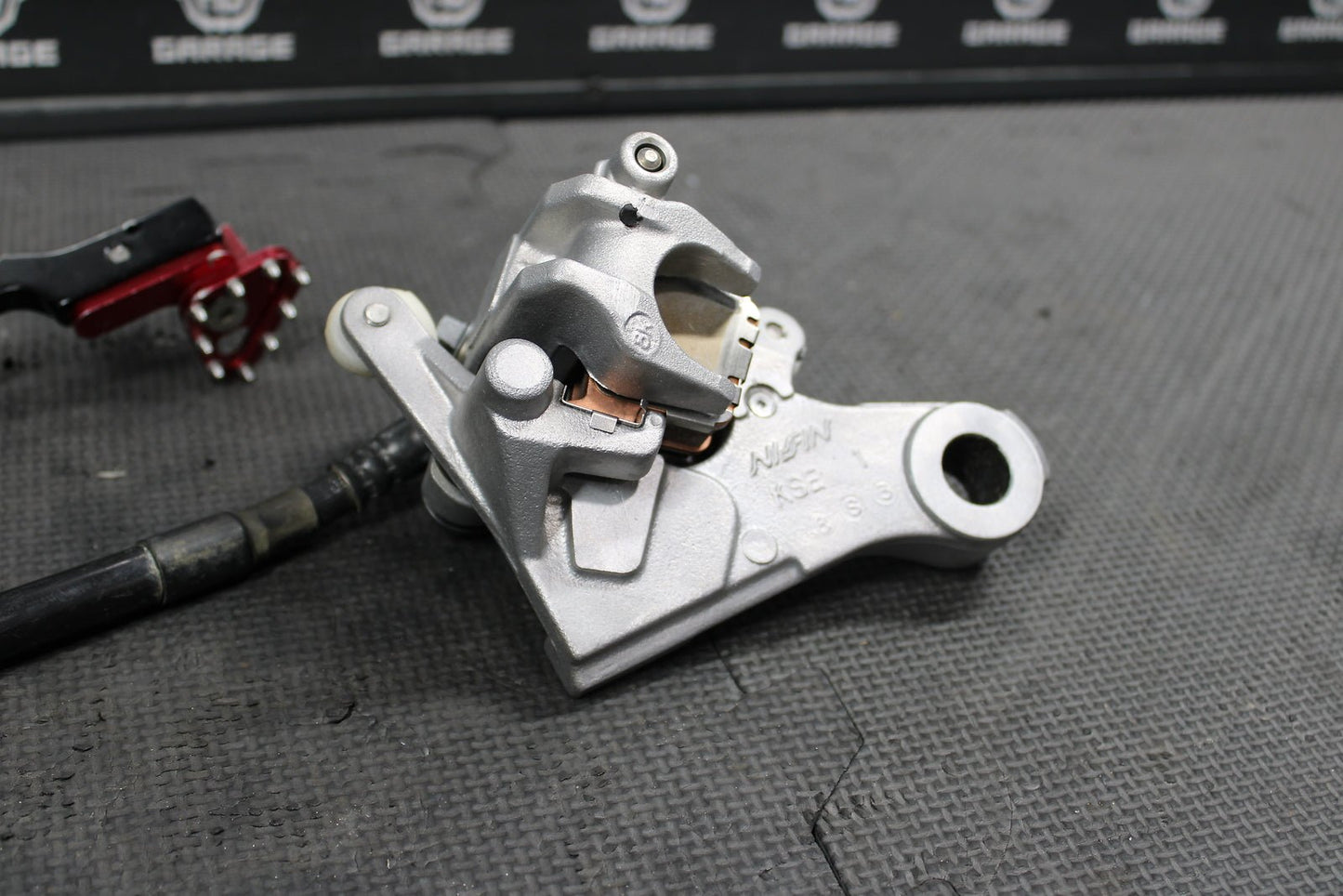 2009 Honda CRF150RB Expert Bigwheel OEM Nissin Rear Back Brake Caliper Master - hggarage