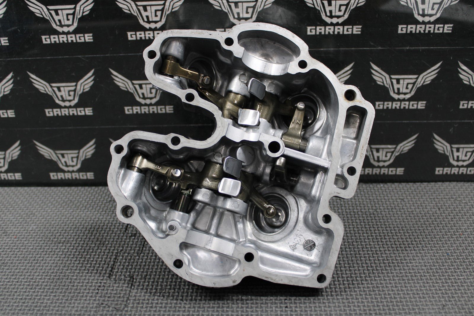 1991 HONDA 88 - 95 XR250R OEM CYLINDER HEAD VALVE COVER ROCKER ARMS TOP END NICE! - hggarage