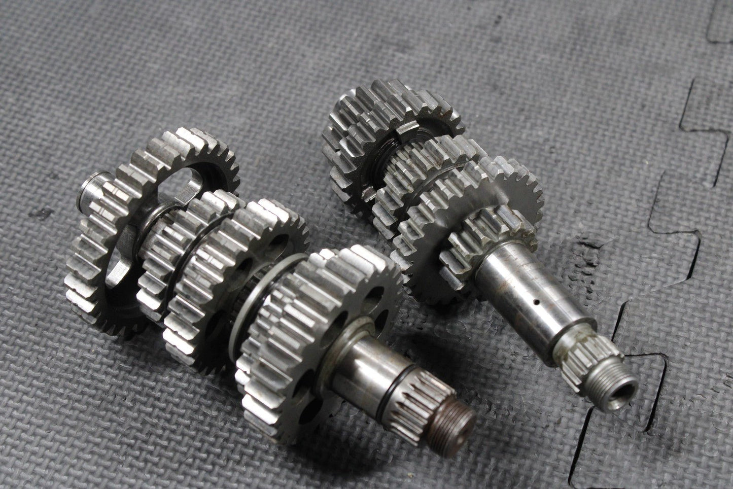 2001 01 - 07 YAMAHA YZ250F OEM ENGINE TRANSMISSION TRANNY SHIFT FORKS GEAR BOX - hggarage