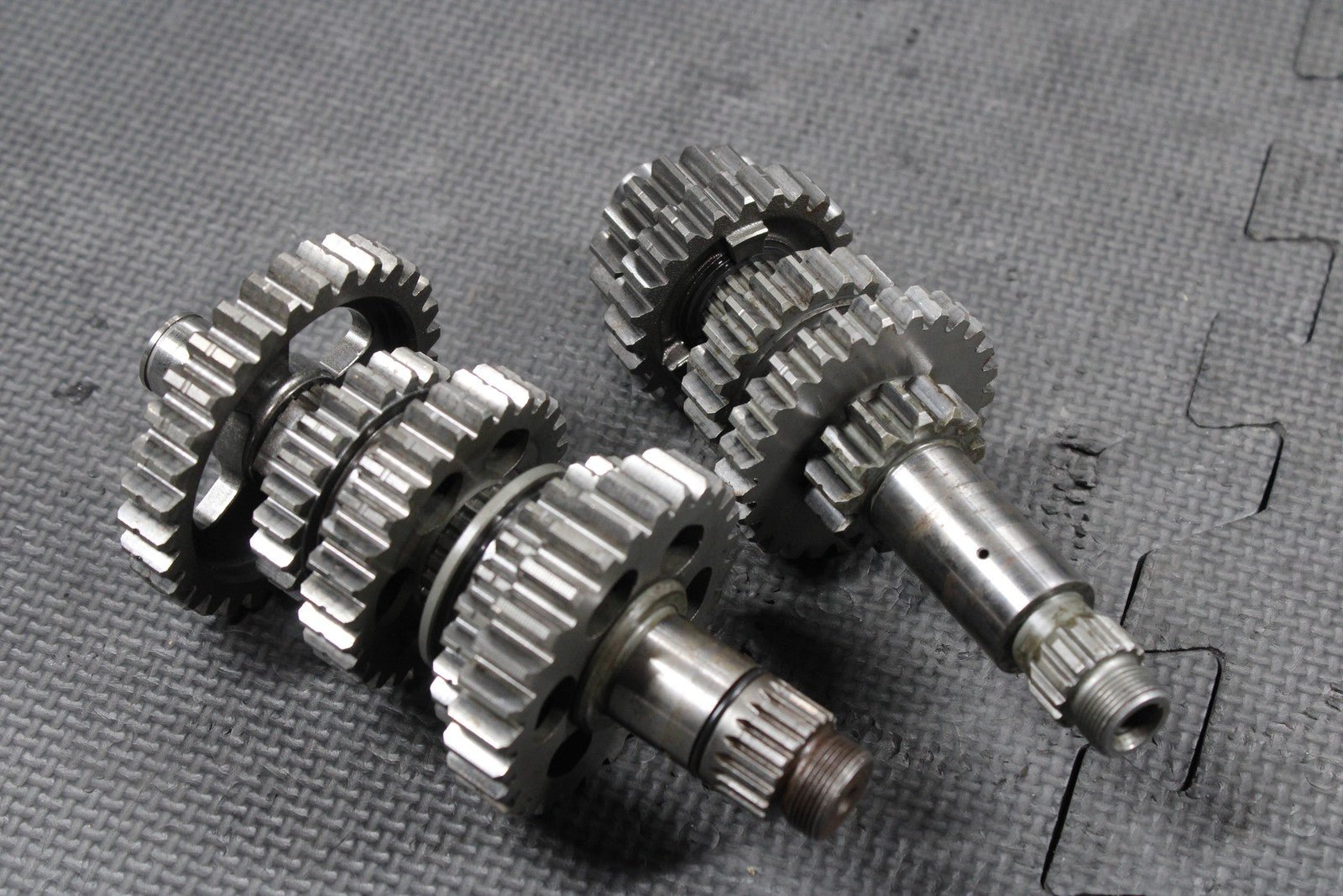 2001 01 - 07 YAMAHA YZ250F OEM ENGINE TRANSMISSION TRANNY SHIFT FORKS GEAR BOX - hggarage