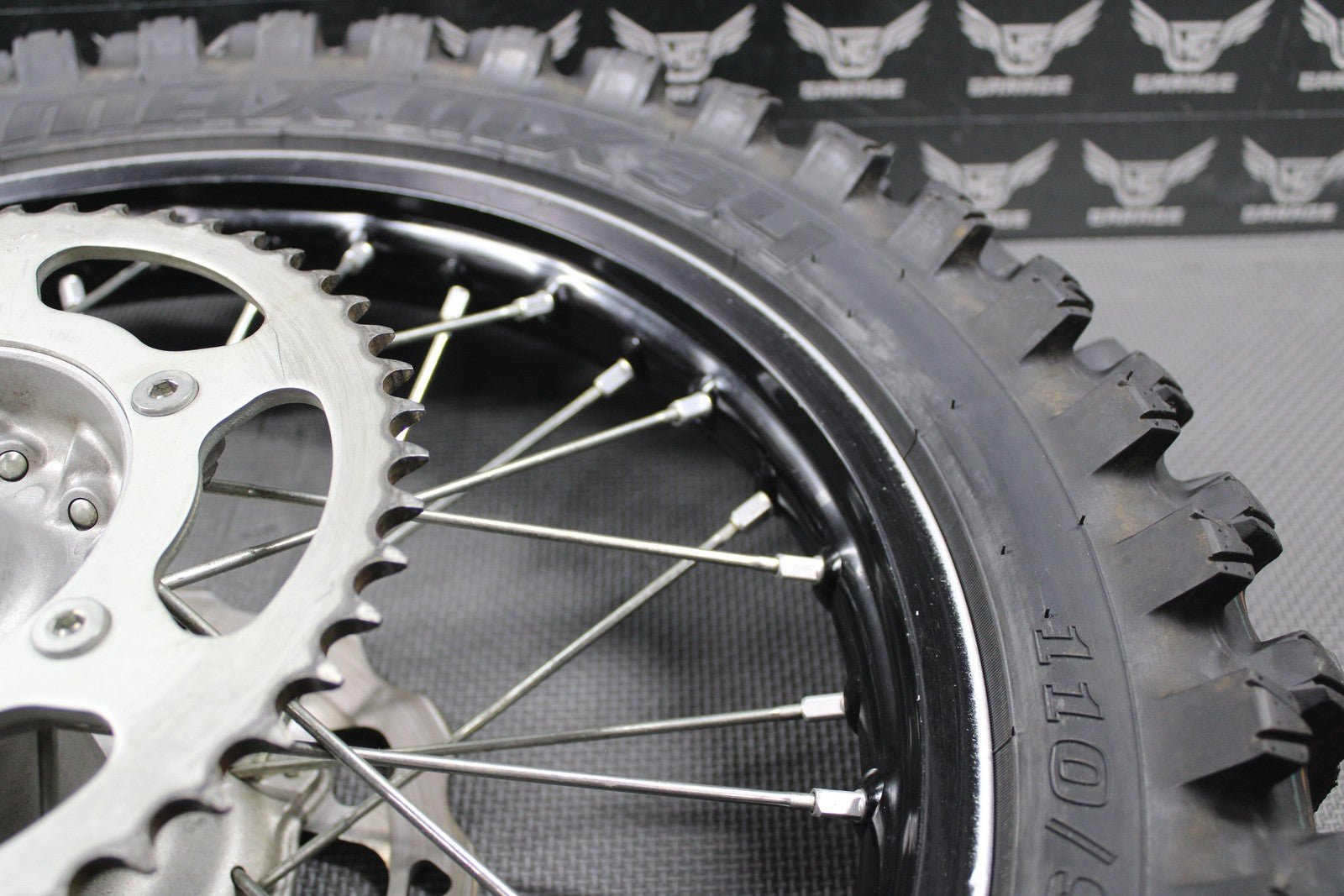 2019 2020 SUZUKI RMZ250 OEM DID REAR BACK WHEEL RIM HUB TIRE 19 x 1.85 GOOD! - hggarage