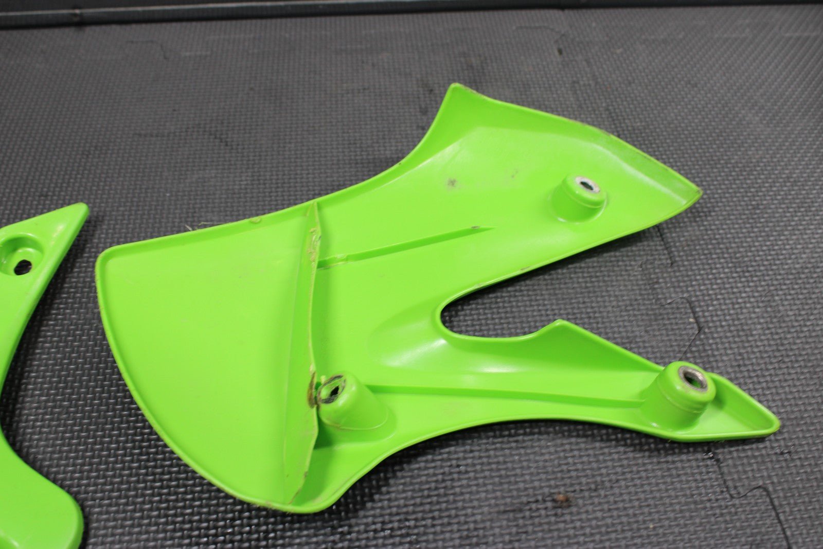 00 - 04 KAWASAKI KX65 OEM PLASTICS BODY KIT FENDERS FAIRINGS SIDE PANELS - hggarage