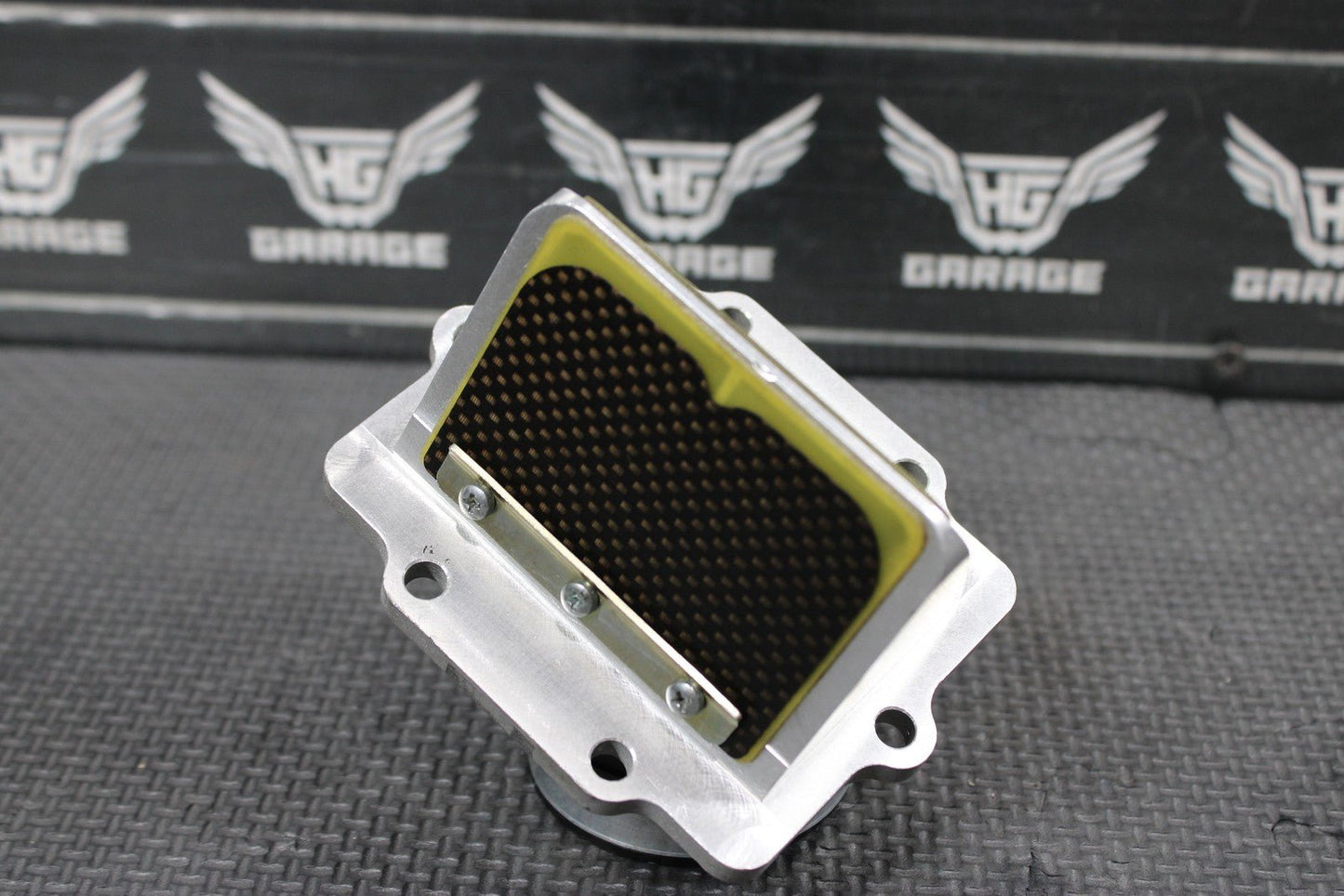1997 KAWASAKI KX250 BOYESEN RAD VALVE INTAKE BOOT REED BLOCK ASSEMBLY GOOD! - hggarage