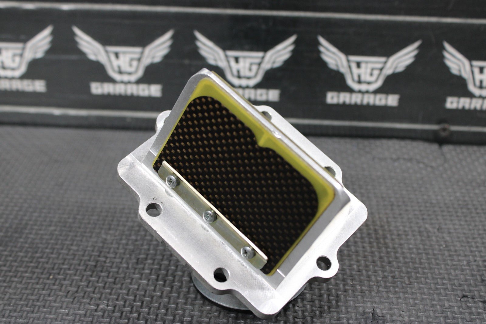 1997 KAWASAKI KX250 BOYESEN RAD VALVE INTAKE BOOT REED BLOCK ASSEMBLY GOOD! - hggarage