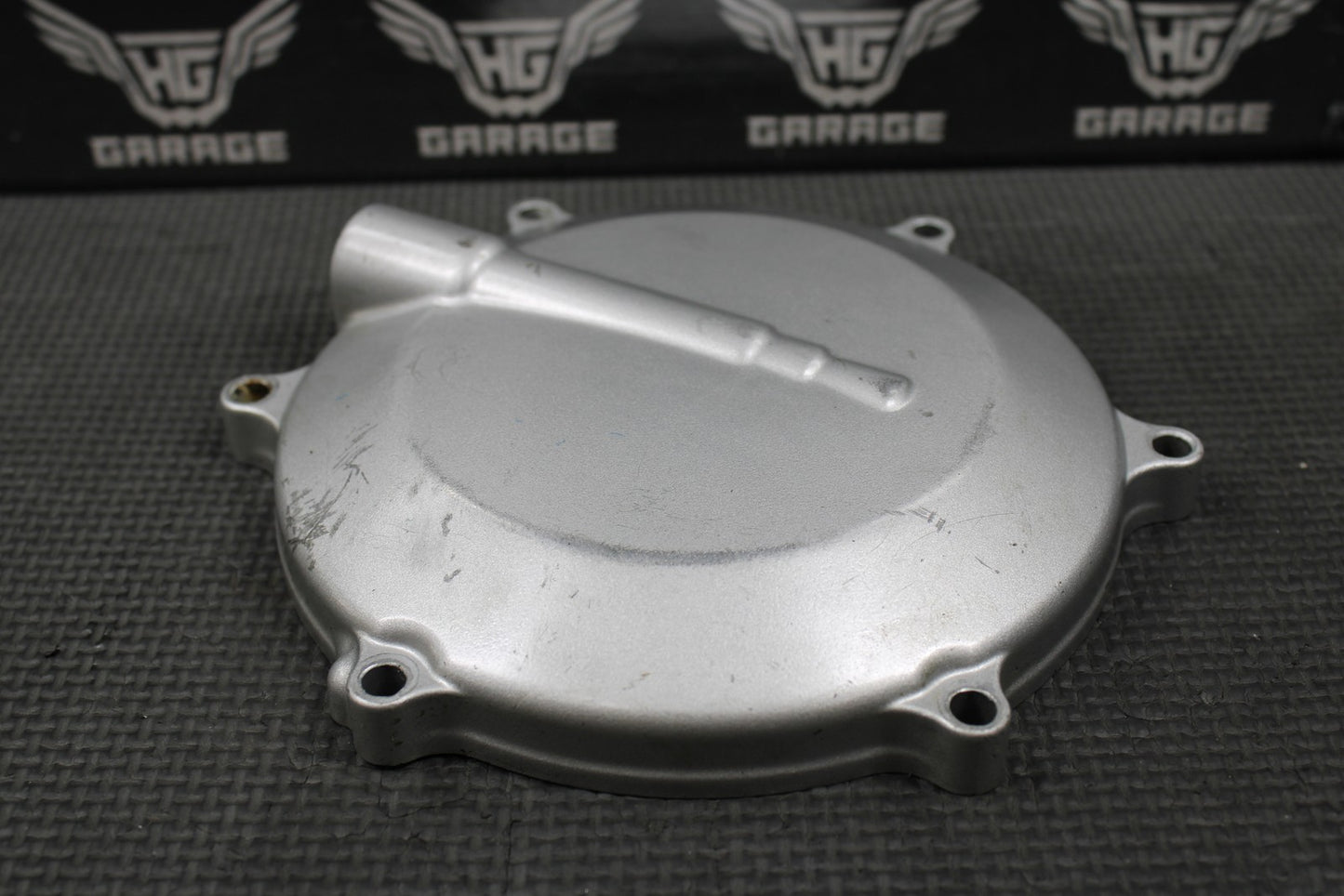 2009 KAWASAKI KLX250SF OEM ENGINE RIGHT SIDE OUTER CLUTCH COVER 14032 - 0004 - hggarage