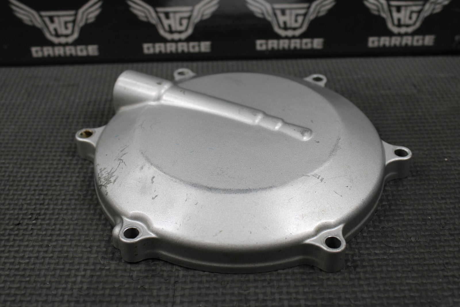 2009 KAWASAKI KLX250SF OEM ENGINE RIGHT SIDE OUTER CLUTCH COVER 14032 - 0004 - hggarage