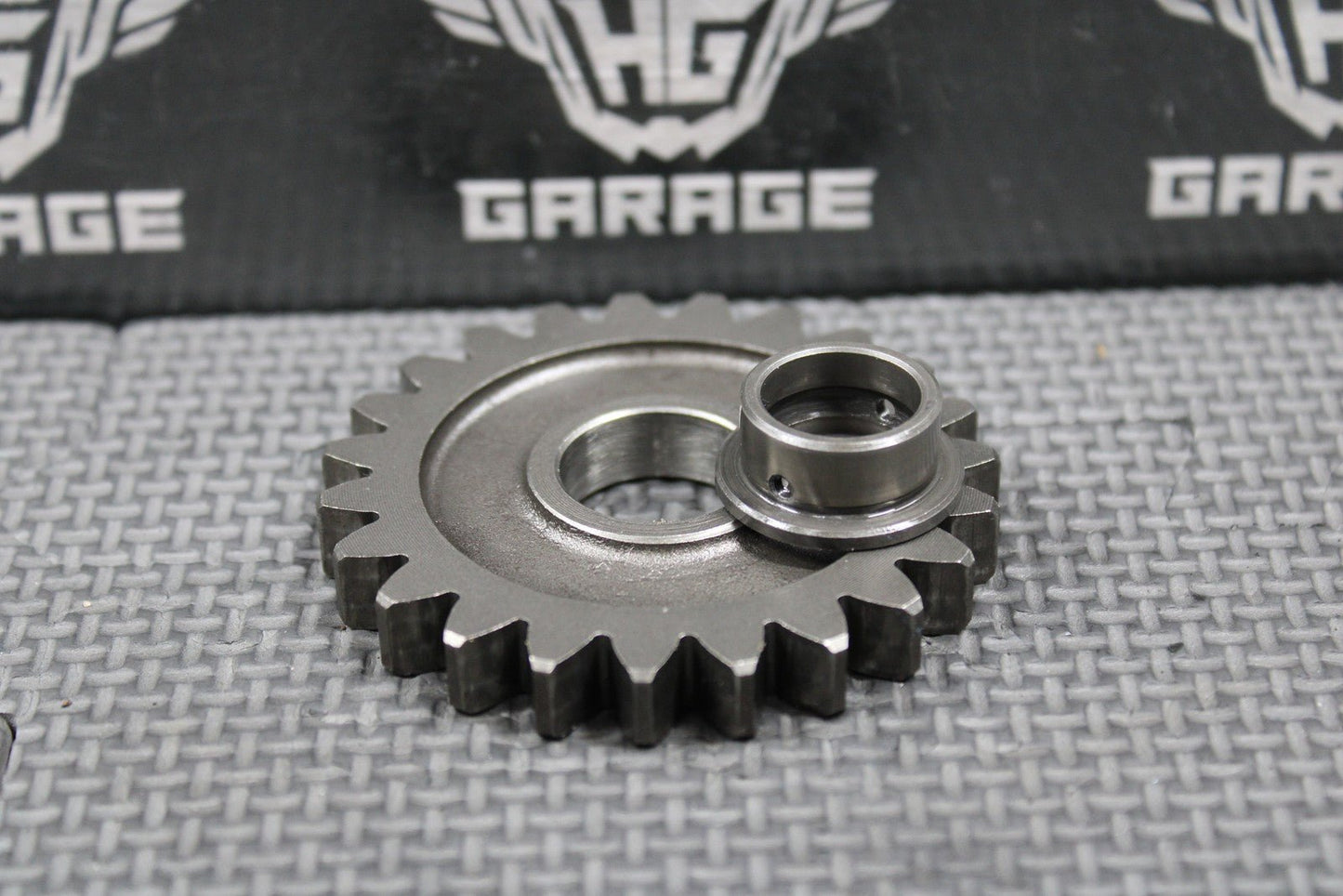 1991 HONDA XR250R OEM KICKSTART IDLER IDLE GEAR 23T W/ BUSHING 28221 - KK0 - 010 - hggarage