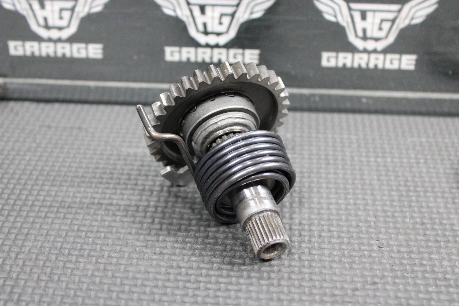 2003 KAWASAKI KX65 00 - 22 OEM KICKSTART KICK START SHAFT W IDLER GEAR - hggarage