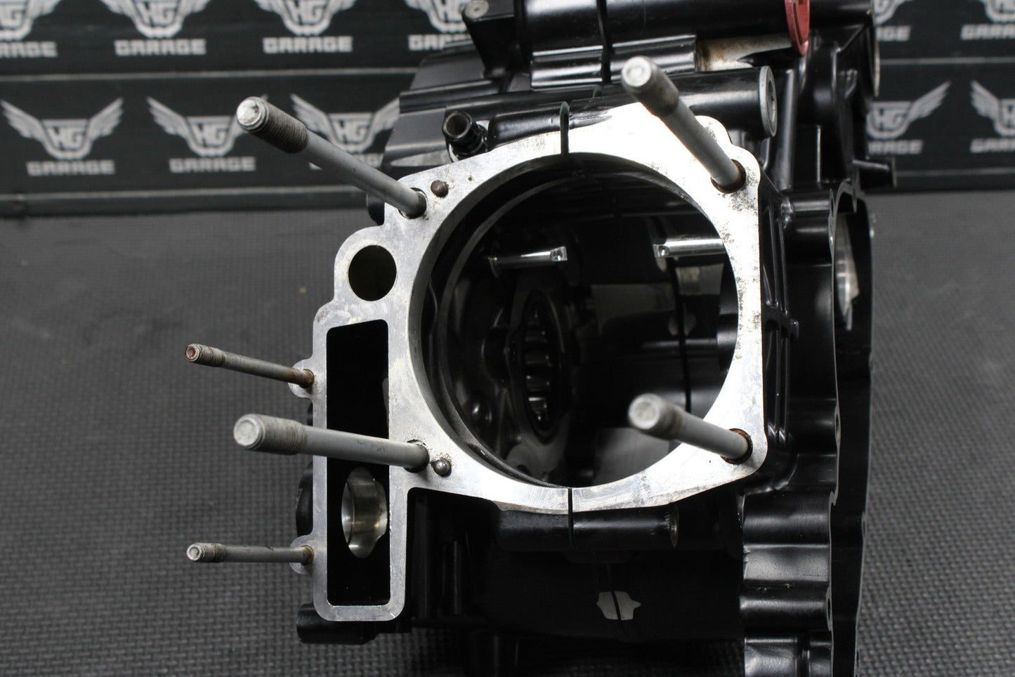 2013 HUSQVARNA TE511 OEM LEFT RIGHT ENGINE MOTOR CRANKCASE CRANK CASES BLOCK - hggarage